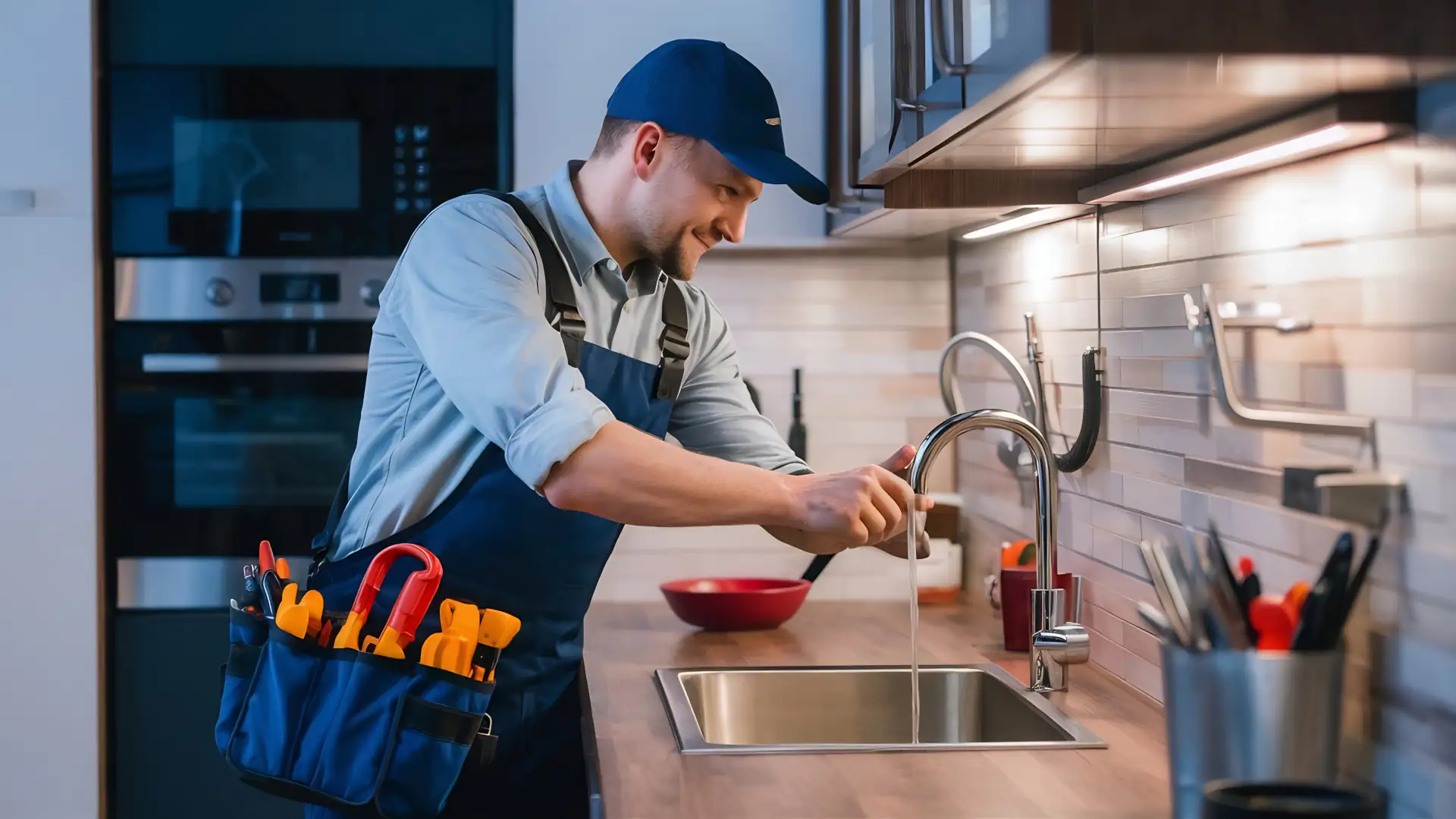 Lorem Ipsum plumbing team providing professional services